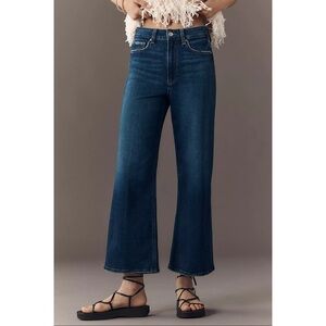 Paige Anessa Wide-Leg Ankle Jeans Overdrive Blue 31